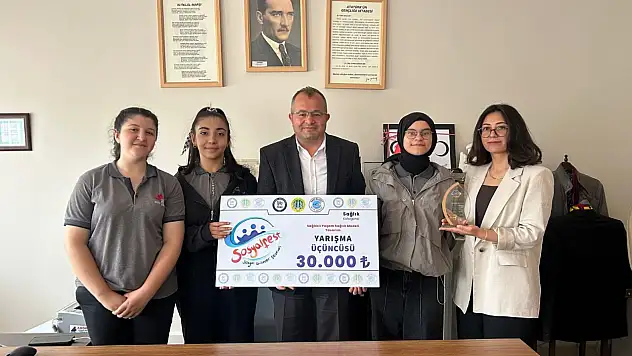 Kayserili öğrenciler 'VİTA' projesiyle Türkiye'ye adını yazdırdı!