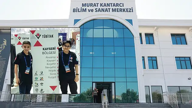 Kayserili öğrencilerin gururlandıran başarısı: Bölgeyi temsil ediyorlar...