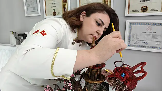 Kayserili pasta şefi Yunanistan'dan altın madalya ile döndü!