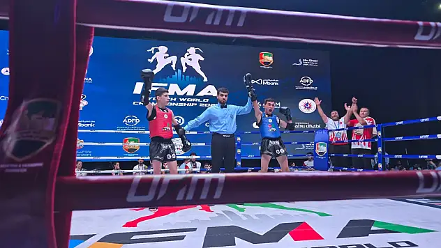 Kayserili sporcu dünya şampiyonu oldu