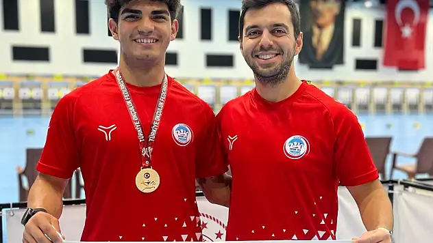 Kayserili sporcu hedefi 12'den vurdu!