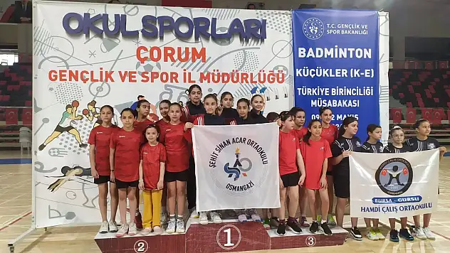 Kayserili sporcular Çorum'dan Türkiye ikincisi olarak döndü!