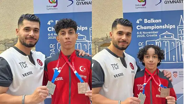 Kayserili sporcular Hırvatistan'dan bronz madalya ile döndü!