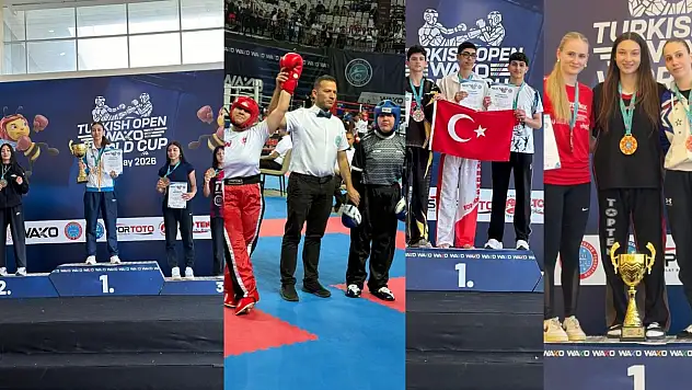 Kayserili Sporcular, Kick Boks Dünya Kupası'ndan madalyalarla döndü