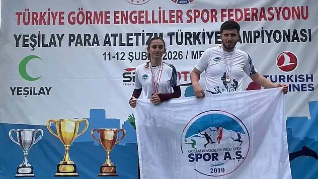 Kayserili sporculardan çifte şampiyonluk: Hedef uluslararası arena