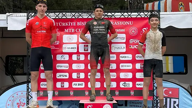 Kayserili sporculardan dağ bisikletinde 3 madalya