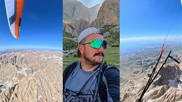 Kayserili sporcuların yeni adrenalin rotası! Zirvelerin üzerinde nefes kesen uçuş