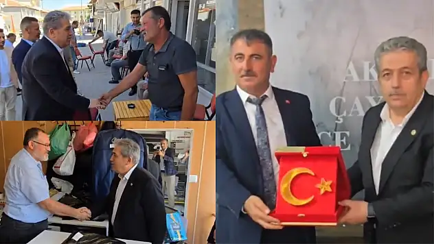 Kayserili Vekile Yozgat'ta büyük ilgi:  Hangi ilçeleri ziyaret etti?