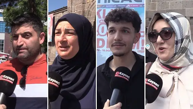 Kayserililer affedici mi? İşte vatandaşların kırmızı çizgileri!