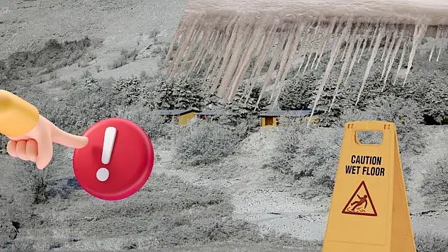 Kayserililer bu yola aman dikkat: Gizli buzlanma var!