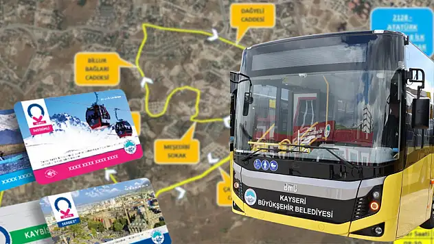 Kayserililer dikkat: Talas'ta yeni otobüs hattı hizmete girdi!