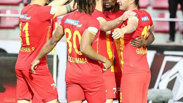 Kayserispor 15 kez kazandı