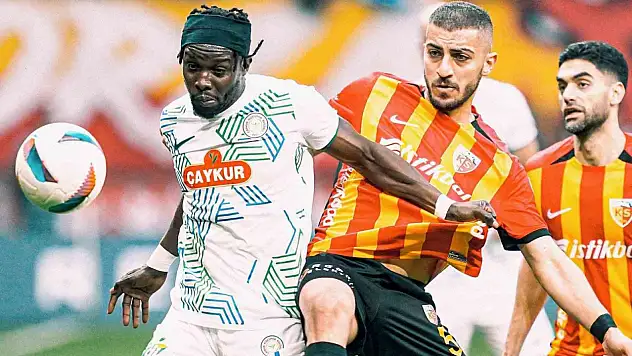 Kayserispor'dan kümede kalma yolunda büyük adım attı!