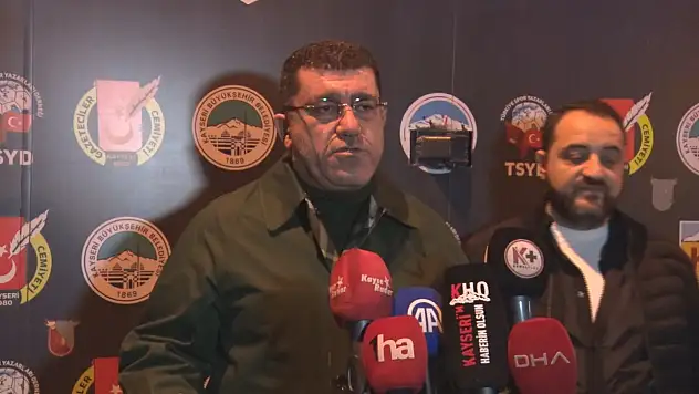 Kayserispor Başkanı Nurettin Açıkalın'dan maç sonu değerlendirmesi...