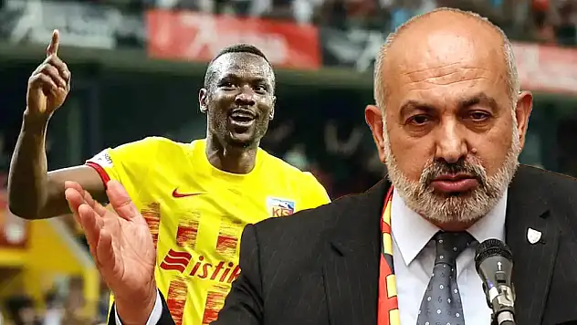 Kayserispor'da Ali Çamlı 'Para yok' demişti! Mame Thiam için yeni iddia
