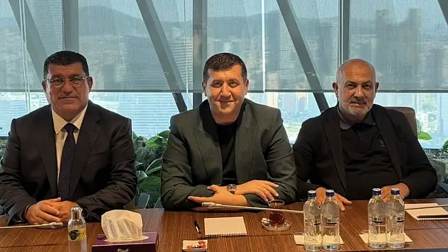 Kayserispor'da dikkat çeken buluşma