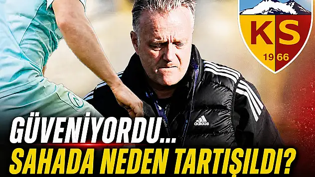 Kayserispor'da Erling Moe'nin güvendiği isim soru işareti bıraktı!