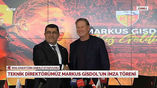 Kayserispor'da Markus Gisdol resmi imzayı attı! İşte ilk açıklaması...