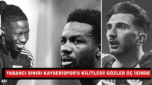 Kayserispor'da yabancı krizi! Hangi iki isimle yollar ayrılacak?