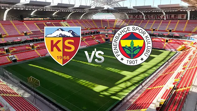 Kayserispor-Fenerbahçe öncesi kritik liste: 11 futbolcu sınırda