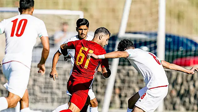 Kayserispor, İran U23'e hazırlık maçında kaybetti!