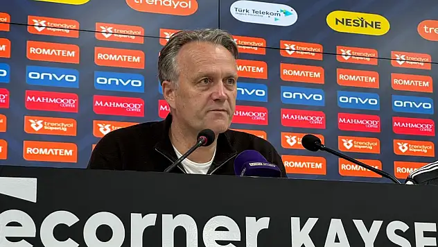 Kayserispor Teknik Direktörü Erling Moe istifa sorularına yanıt verdi