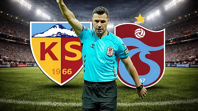 Kayserispor - Trabzonspor maçında Cihan Aydın detayı...