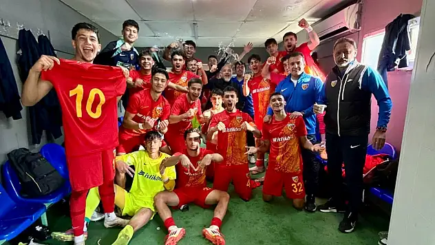 Kayserispor U19 PAF tek gol 3 puanla döndü
