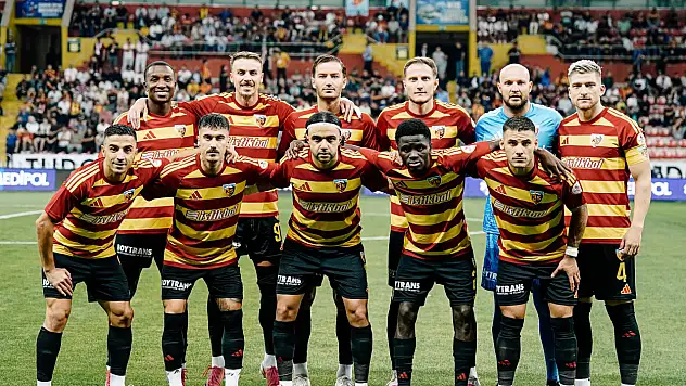 Kayserispor'un 28 kişilik kadrosu belli oldu