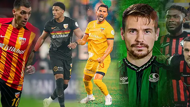 Kayserispor'un eski futbolcuları ilk maçlarında ne yaptı?