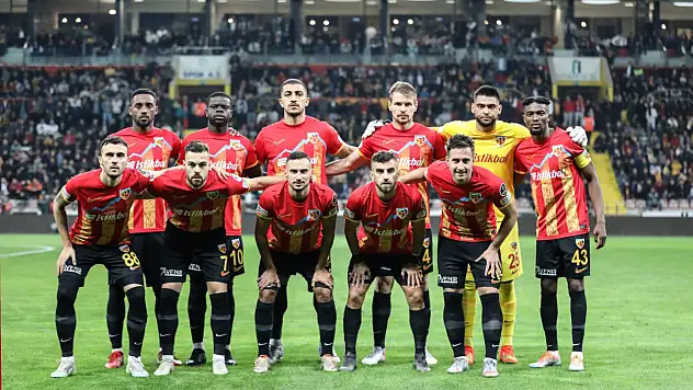 Kayserispor'un Kasımpaşa maç kadrosu belli oldu