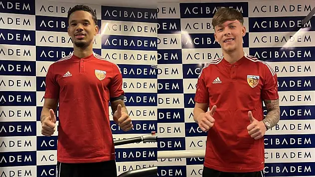 Kayserispor'un yeni transferlerin forma numaraları belli oldu