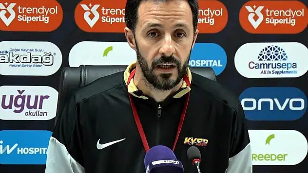 Kayserispor yardımcı antrenörü Bora Sevim: Hiçbir takım kaybetmek için sahaya çıkmıyor