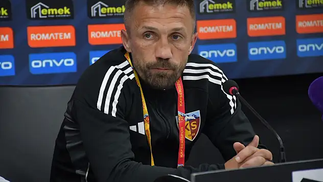 Kayserispor Yardımcı Antrenörü Igor Cagaji: Kalbimizle oynadık
