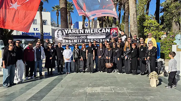 Tıp öğrencisi Yaren, Bodrum'da anıldı