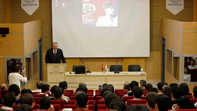 Kazım Karabekir'in kızı öğrencilerle buluştu