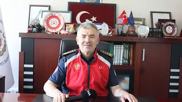 KBB İtfaiye Daire Başkanı Mustafa Kızılkan vatandaşlara ricada bulundu!