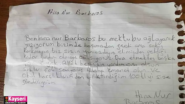 Kendiler küçük yürekleri kocaman