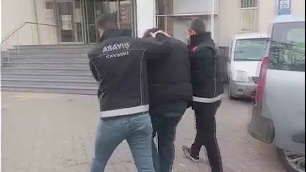 11 yıl kesinleşmiş hapis cezası bulunan şahıs Kayseri'de yakalandı