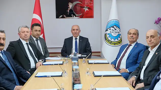 KESOB'un yeni yönetimi ilk kez toplandı!