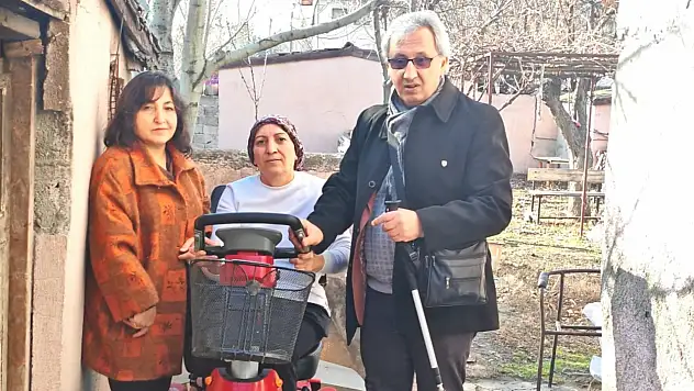 KİGDER'den şiddet mağduru kadına anlamlı destek!