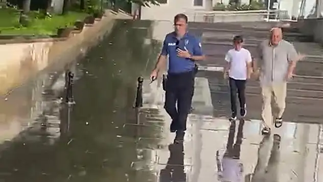 Kimliğini kaybetti: Polisler sınava yetiştirdi