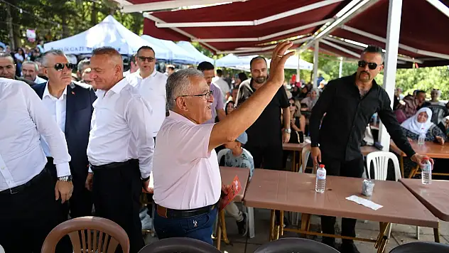 Kıranardı Pilav Şenliği'nde birlik mesajı verildi...