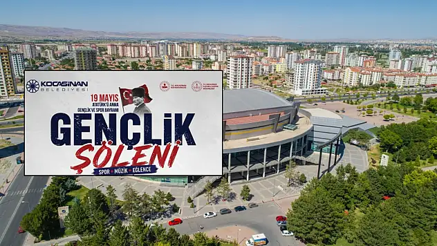 Kocasinan'da Gençlik Şöleni için tarih belli oldu!
