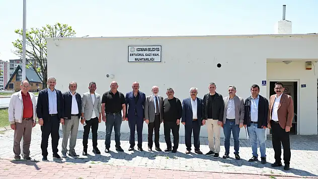 Kocasinan'da muhtarlar Başkan Çolakbayrakdar ile buluştu!