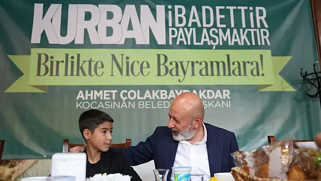 Kocasinan'da yetim çocuklara bayram neşesi