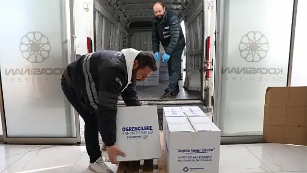 Kocasinan'dan öğrencilere kahvaltı desteği: Koliler evlere ulaştırıldı