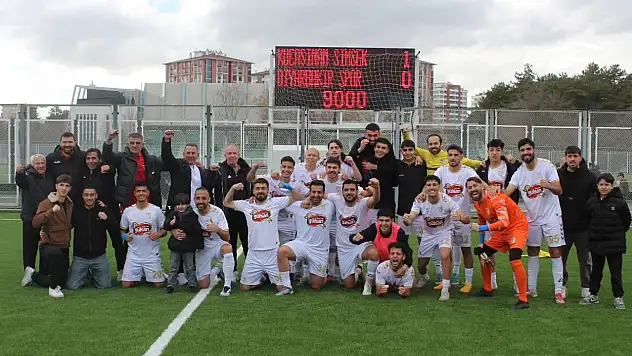 Kocasinan Şimşekspor 3 puanın sahibi oldu!