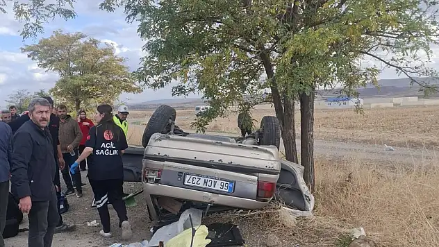 Yozgat'ta trafik kazası: 1 ölü, 1 yaralı