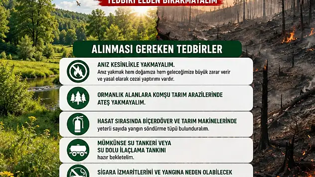 Hasat yaparken su tankerini hazır tutun!